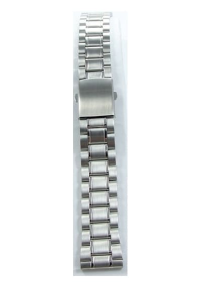 Çelik Saat Kordonu Yandan Kilitli Spor Metal Saat Kordonu 20Mm Pa
