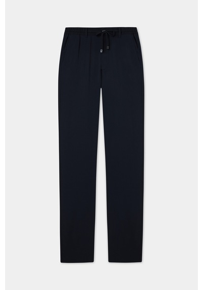 Twn Relaxed Fit Pilesiz Siyah Diyogonal Jogger Pantolon 6ec03ı302342m 001