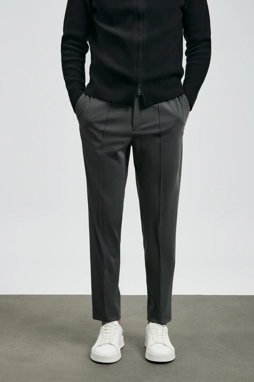 Lufian Sımon Smart Erkek Chino Pantolon Slim Fit Yeşil Yeşil 112190329100600 Yeşil