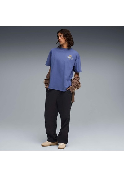 Puma X Represent Graphıc Erkek Tişört 632544 78 Mavi