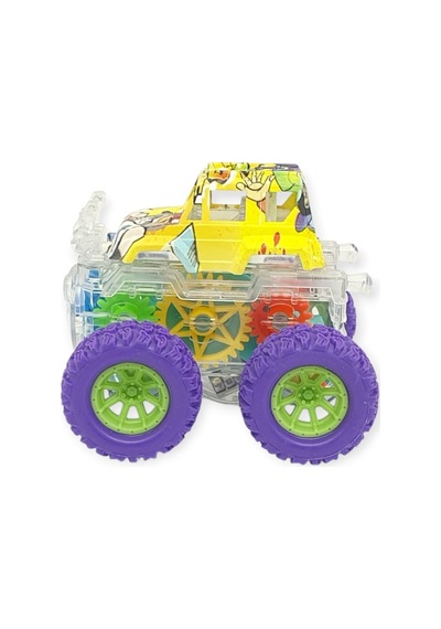 Sürtmeli Işıklı Off-road Aracı - 7310 - Mor Lisinya