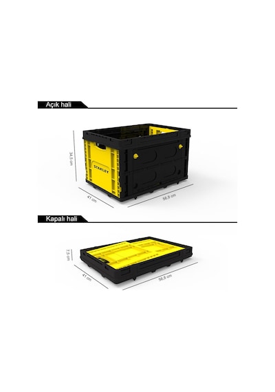 Stanley Fb533 25kg Katlanır Çok Amaçlı Taşıma Sepeti