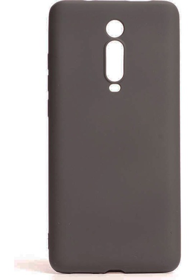 Zore Mi 9t İle Uyumlu Premier Silikon Kılıf Siyah