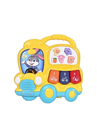Işıklı Ve Müzikli Otobüs Bebek Piyanosu
