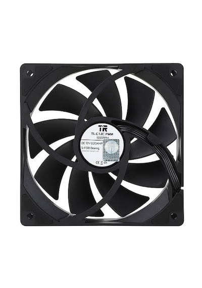 Thermalright Tl-c12c 120mm Siyah Kasa Fanı