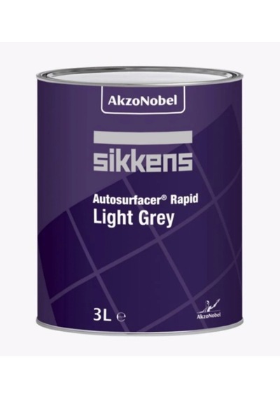 Akzonobel Sikkens Auto Surfacer Rapid Astar Açık Gri 3 Litre