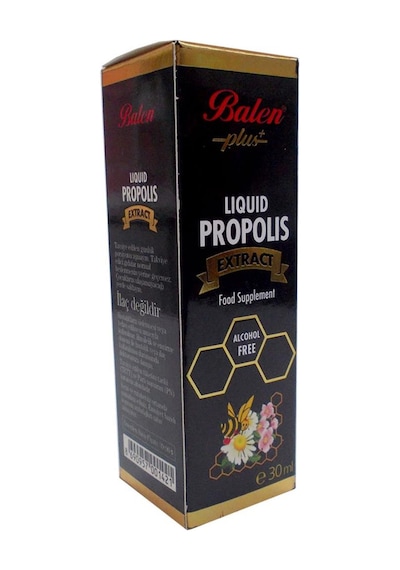 Balen Plus + Alkolsüz Sıvı Saf Propolis Ekstraktı 30ml