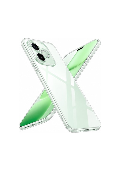 Honor 600 Lite Uyumlu Kılıf Şeffaf Kamera Korumalı 3d