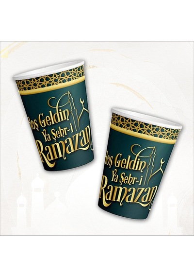 Hoşgeldin Ramazan Bardak - 8 Adet