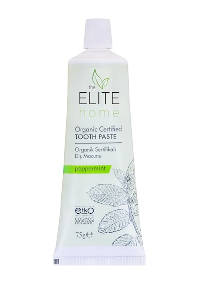 The Elite Home Organik Sertifikalı Yetişkin Diş Macunu 75 G