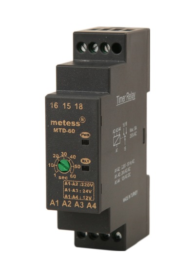 Metess MTD-60 Zaman Rölesi 1-60 SN