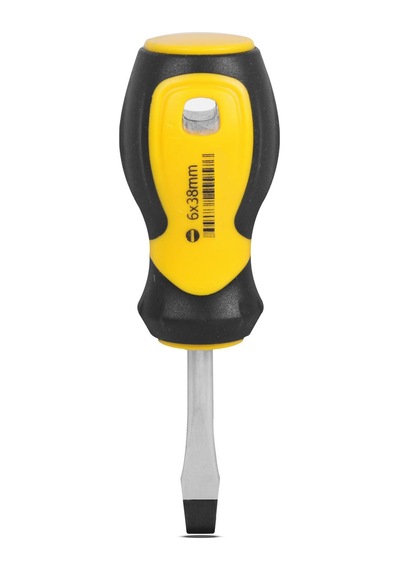 Klasik Topaç Düz Uçlu Tornavida 6x38 MM N1110789