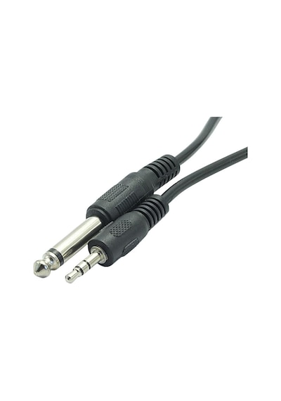 3.5 Mm Stereo 6.5 Mm Mono Çevirici Aux Ses Kablosu