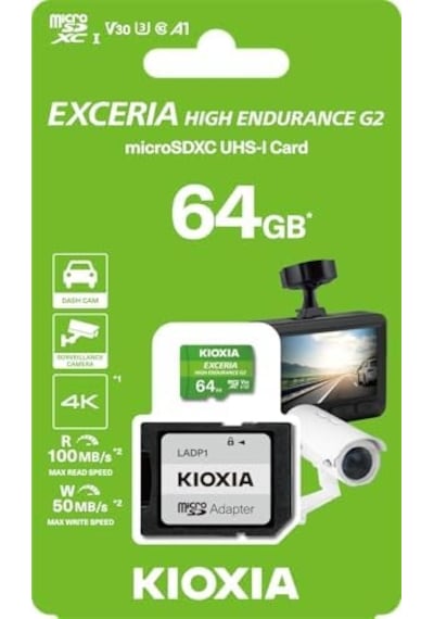 64gb Endurance G2 Micro Sdxc V30 A1 4k 100mb/50mb/sn Hafıza Kartı - Sd Adaptörlü Lmhe2g064gg2
