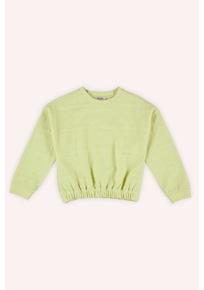 Kız Çocuk Yeşil Sweatshirt 4746144