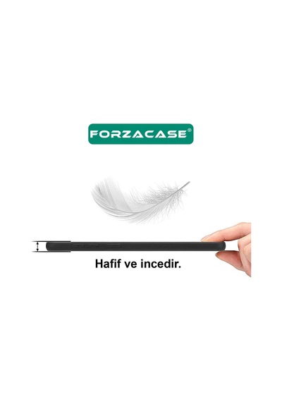 Forzacase Infinix Hot 30 Uyumlu Maxim Serisi Mat Silikon Kılıf Siyah