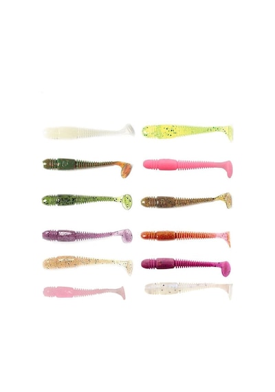 Lucky John Tioga 2'' 5.08 Cm 10p Silikon Yem