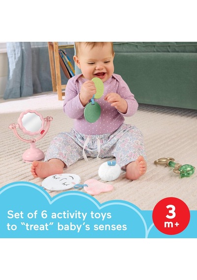 Fisher-price Bebek Oyuncakları Mini Me Moments Öz Bakım Duyusal S