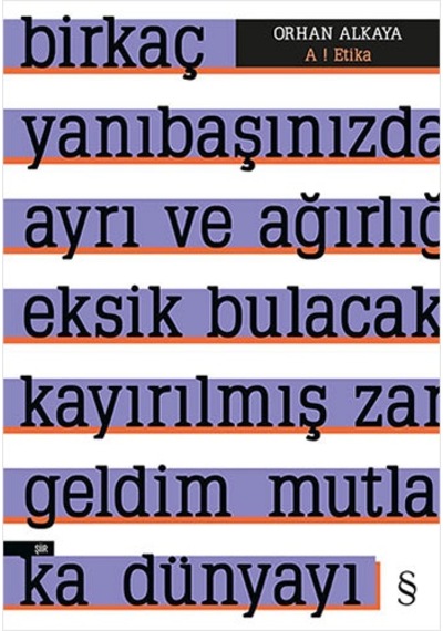 A Etika + Parçalanmış Divan + Yenilgiler Tarihi + Okuma Sticker'ları