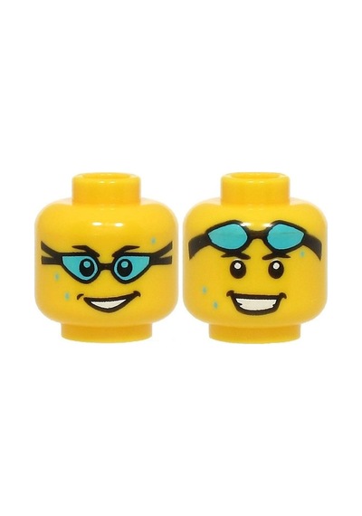 Minifigür Parçaları: Kafa: 3626pb3634
