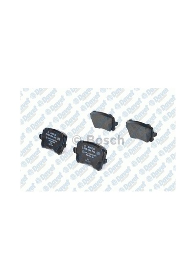 Bosch Fren Balatası Arka Wva 24483 Vw Passat 3c2 03.2005- Tıguan 5n 09.2007- DV00-BOSCH 0986494344