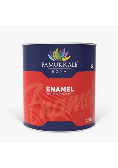 Pamukkale Enamel Sentetik Parlak Boya 2.5 Kg Kirli Beyaz Ral 9002