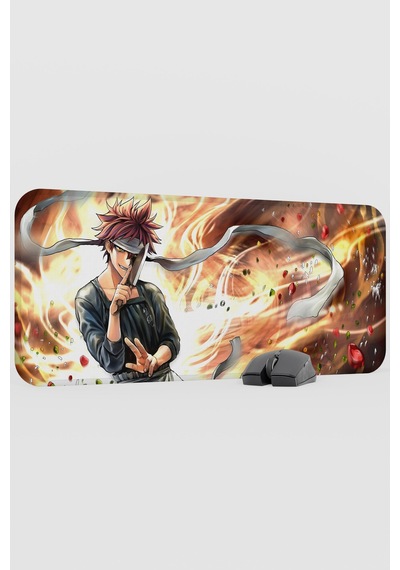 Food Wars Anime V3 - 70x30 Xl Gaming Kauçuk Kaymaz Taban Mouse Pad Fare Altlığı