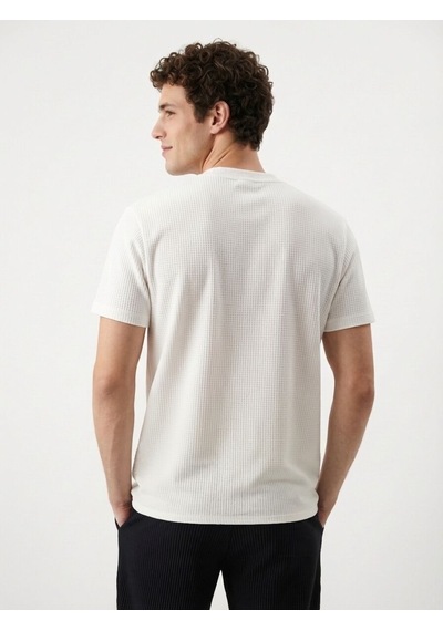LOFT Regular Fit Erkek Tshirt K.kol Lf2040918 Q1.v1 Beyaz