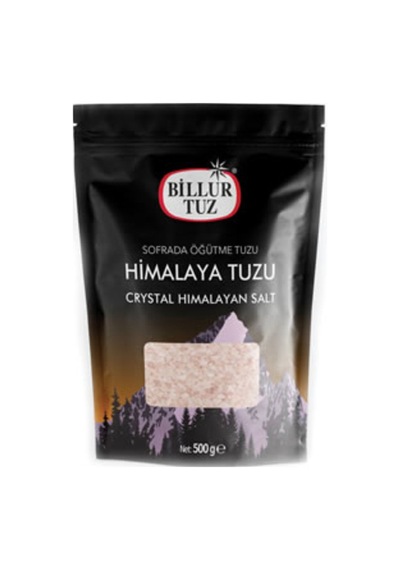 Billur Sofrada Öğütme Himalaya Tuzu 500 G - 8 Adet Tarı