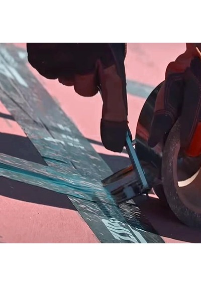Evi Zip Bant 10cmx5mt Siyah Sızdırmazlık Çatı Baca Duvar Su Yalıtım Bandı 10cm X 5metre