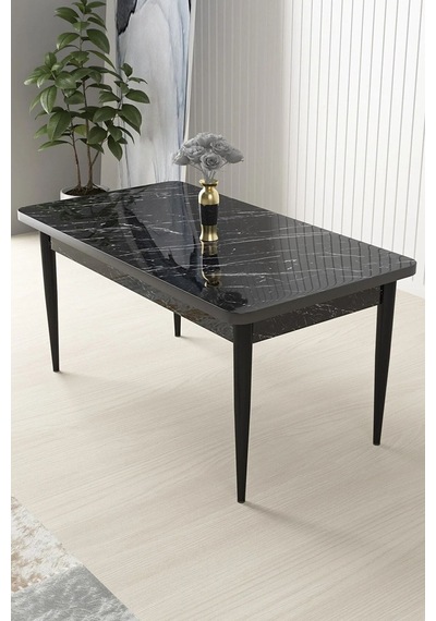Canisa Nil Serisi 70x110 Sabit Mutfak Masası Takımı Siyah Mermer Desen Masa 4 Hardal Sandalye Hardal Sarısı Canisa Nil Serisi 70x110 Sabit Mutfak Masası Takımı Siyah Mermer Desen Masa 4 Hardal Sandalye Hardal Sarısı