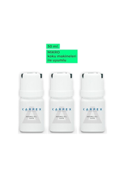 Cute Micro Koku Kartuşu 50 Ml X 3 Adet