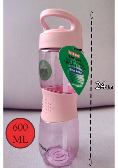 Matara Suluk Tritan 600 Ml Çok Renkli