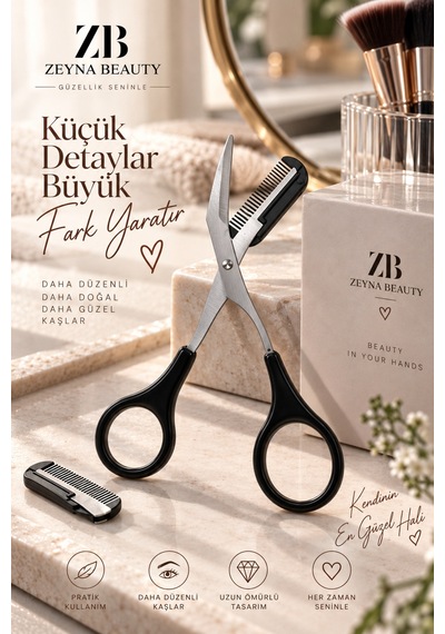 Kaş Makası Taraklı & Yedek Başlıklı - 703075265