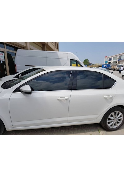 Skoda Octavia 3 A7 Krom Cam Çıtası 6 Parça 2013 ve Sonrası
