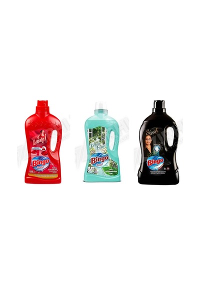 Bingo Yüzey Tem. Fresh 2.5 Lt + Yüzey Tem. Fresh 2.5 Lt + Siyahlar 3 Lt 3'lü Set Diğer