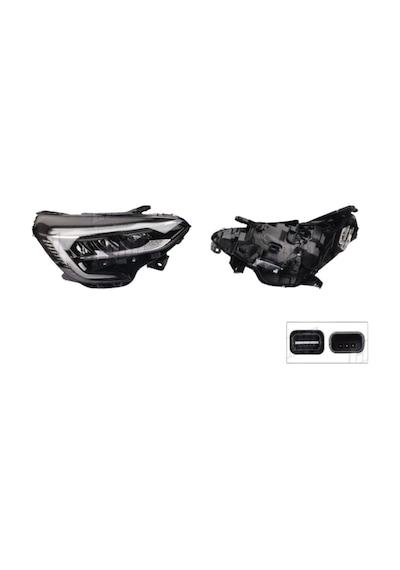 Renault Clio V 2021 Icon Paket Beyaz Çerçeve Sağ Far