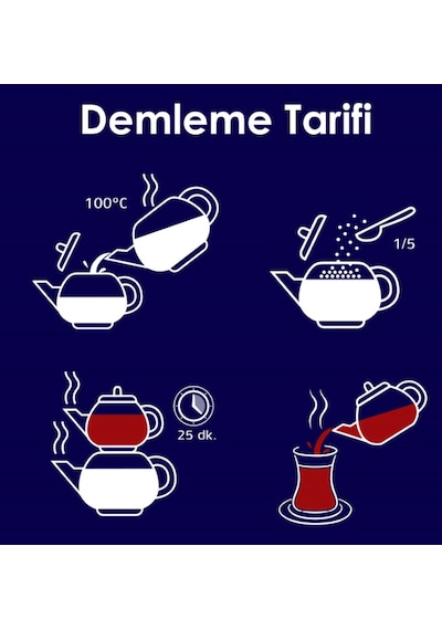 Karali Karadeniz Filiz Siyah Dökme Çay 1 KG