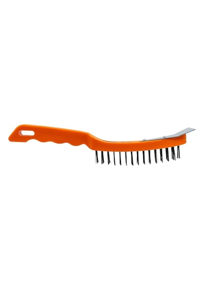 Metal Kazıma Spatulalı Çelik Tel Fırça 6137 270 MM