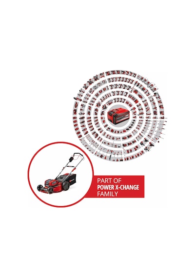 Einhell GP-CM 36/52 S Li BL 4x5,2 Ah Akülü Çim Biçme Makinesi - 3413320