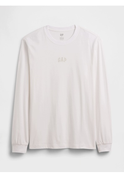 Gap V-ls Everyday Soft Mını Logo Tee Beyaz
