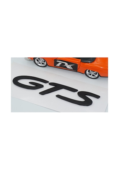 Gts Mat Siyah Bagaj Logo Arma Porsche İle Uyumlu