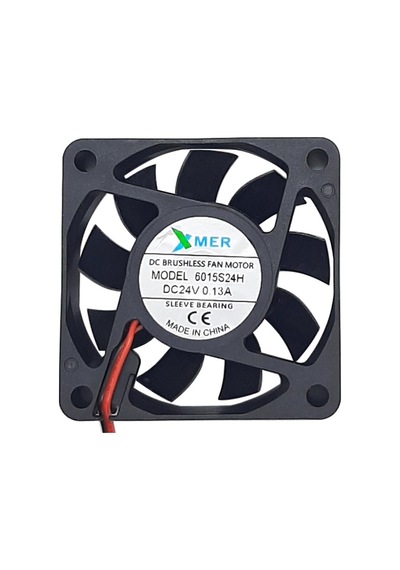 Xmer 60X60X15Mm 24V 0.13A 2 Kablolu Fan