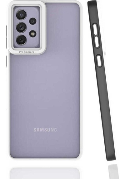 Samsung Uyumlu Galaxy A73 Kılıf Zore Mima Kapak Siyah