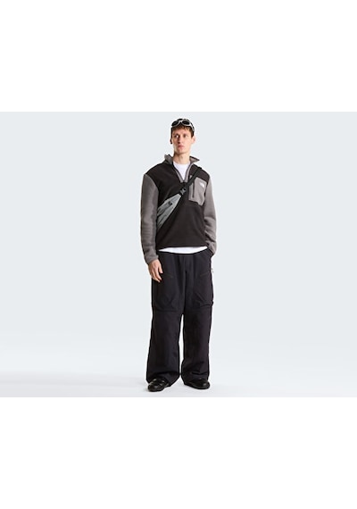 The North Face M Yumıorı 1/4 Zıp Erkek Outdoor Çeyrek Fermuarlı Polar Üst Nf0a883swoo1 Siyah