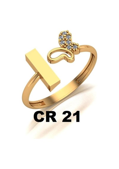 Çgk Çiğdem Gürel Kuyumculuk Çıtır Kelebekli Altın Yüzük Gold
