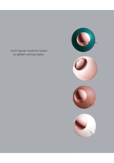 Abs Malzemeli Elbise Tiftik Çıkarıcı - Çok Amaçlı Kullanım Renkli