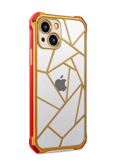 Apple Uyumlu iPhone 13 Kilif Lazer Prizma Kamera Korumali Kapak 553329671