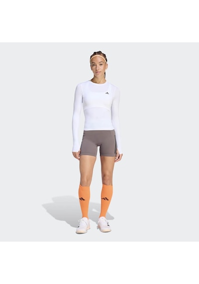 Adidas Primelift Essentials Workout Beyaz Kadın Uzun Kollu T-shirt Kd2211 Beyaz