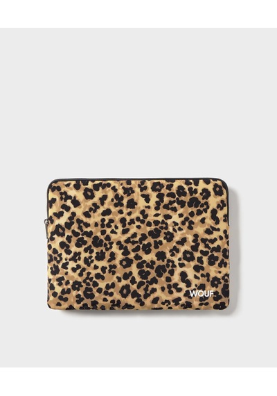 Wouf Feline 13" & 14" Kadın Laptop Kılıfı Ss260014 33x25x4 Cm Leopar